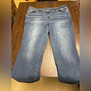 Maurices Dark Blue Bootcut Jeans